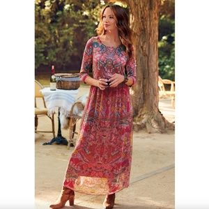 Soft Surroundings Petite Niran dress PXL NWOT